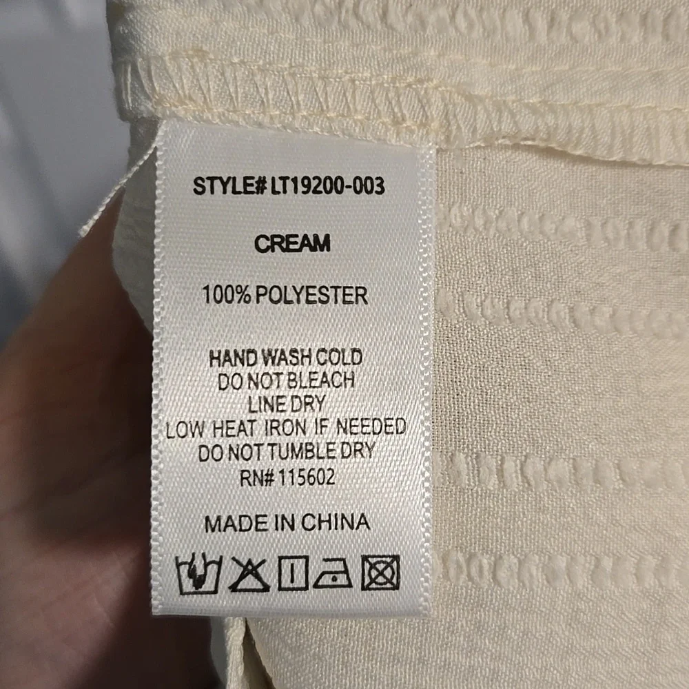 Lush Ruffle Textured Tank Top - Picture 5 of 5